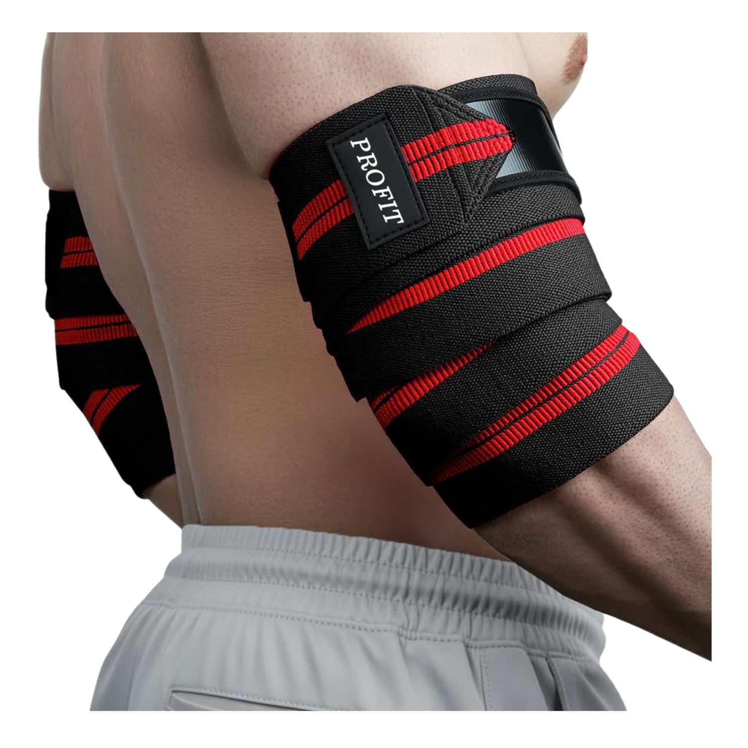 Lightweight Soft Elbow Wraps – Custom Logo Unisex Powerlifting & Training Support - Image 6