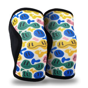 Custom Nylon Knee Sleeves – 5mm/7mm Workout Brace for Weightlifting Support