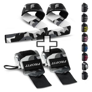 Profit Sports Camo Wrist Wraps | Custom Logo Gym Wrist Support