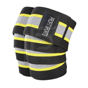 Custom Neoprene Non-Slip Knee Wraps for Gym & Fitness Training
