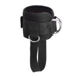 Professional Neoprene Ankle Strap – Adjustable Double D-Ring Cable Machine Support