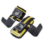 Custom Logo Heavy-Duty Neoprene Leather Weightlifting Hooks