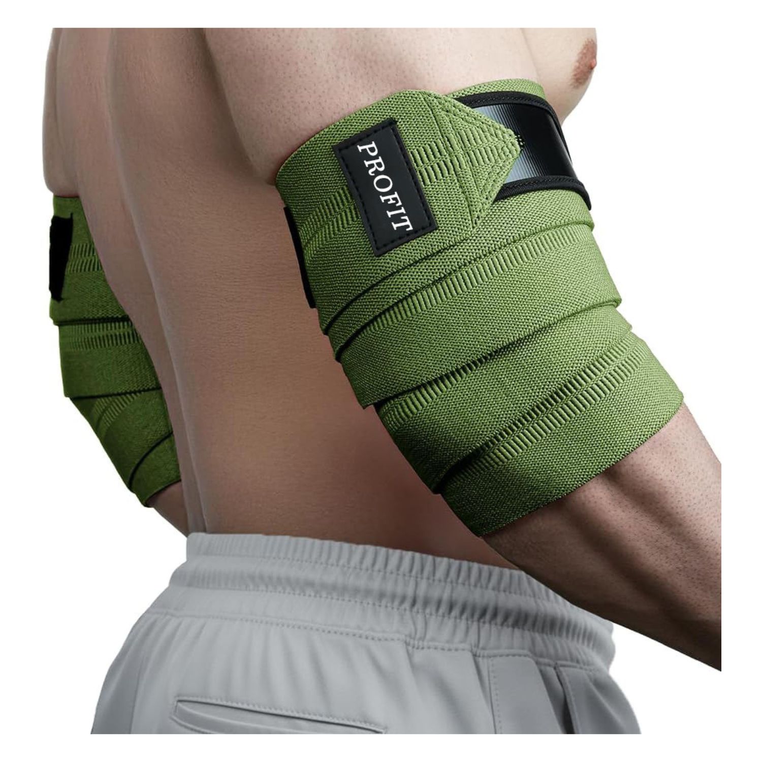 Lightweight Soft Elbow Wraps – Custom Logo Unisex Powerlifting & Training Support - Image 2