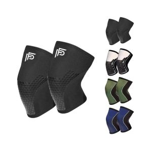 Silicon Flex Fit 7mm Neoprene Knee Sleeves – Compression Support for Men