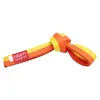 Orange yellow martial arts belt for ranking, wholesale private label