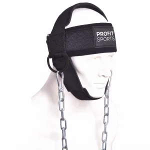 Black head harness for neck training, wholesale private label