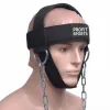 Black padded head harness for neck training, wholesale private label