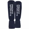 Navy shin guard for MMA training, wholesale private label