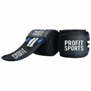 Black white blue elbow wraps for powerlifting, wholesale private label