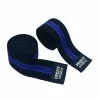 Black blue elbow wraps for powerlifting, wholesale private label