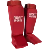Red shin guard for MMA training, wholesale private label