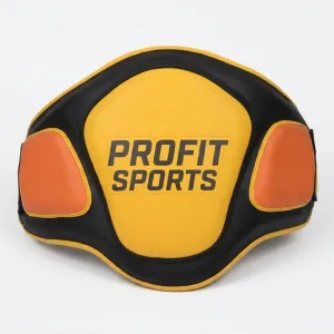 Yellow belly guard for boxing sparring, wholesale private label