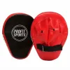 Red black focus pads for boxing coaching, wholesale private label
