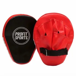 Red black focus pads for boxing coaching, wholesale private label