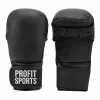 Black karate mitts for martial arts training, wholesale private label