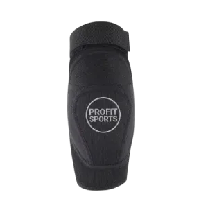 Black velcro elbow protector for boxing sparring, wholesale private label
