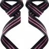 Pink lifting straps for weightlifting, wholesale private label