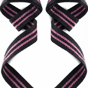 Pink lifting straps for weightlifting, wholesale private label
