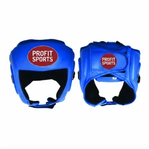 Blue boxing head guard for sparring, wholesale private label