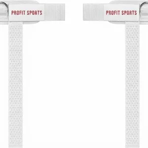 White D ring cuff straps for cable machine, wholesale private label