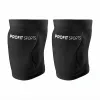 Black sport knee protector for boxing training, wholesale private label