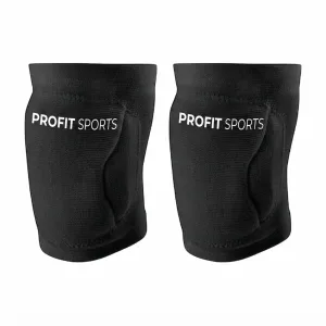 Black sport knee protector for boxing training, wholesale private label
