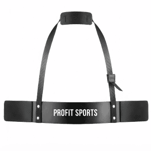 Black strap arm blaster for bicep isolation, wholesale private label