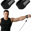 D-ring cuff wrist strap for cable machine, wholesale private label