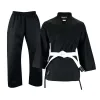 Black judo uniform judogi for training, wholesale private label