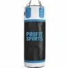 Blue white punching bag for boxing training, wholesale private label