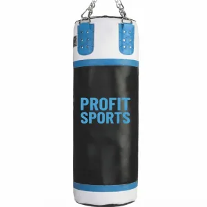 Blue white punching bag for boxing training, wholesale private label