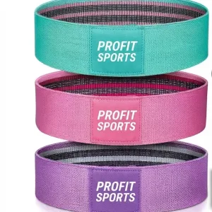 Teal pink purple hip circle bands resistance wholesale private label