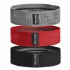 Grey red black hip circle bands resistance bands, wholesale private label