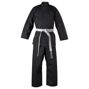 Black karate uniform gi for training, wholesale private label