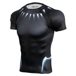 Black graphic rash guard for BJJ training, wholesale private label