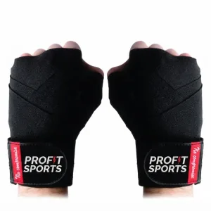 Black red hand wraps, wholesale private label
