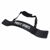 Black padded arm blaster for gym bicep curls, wholesale private label