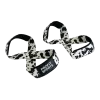 Cow print Figure 8 lifting straps for deadlifts, wholesale private label
