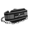 Grey nylon dip belt with steel chain, wholesale private label
