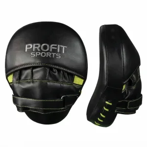 Black yellow focus pads for boxing coaching, wholesale private label