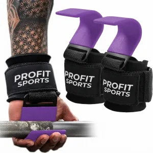 Purple Lifting Hooks for powerlifting – Profit Sports