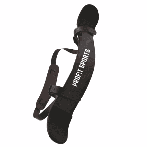 Brown strap arm blaster for bicep training, wholesale private label