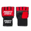 Red gel mitts for boxing hand protection, wholesale private label