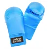 Sky blue karate mitts for martial arts training, wholesale private label