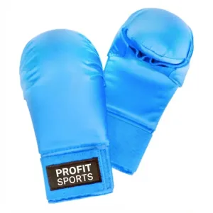 Sky blue karate mitts for martial arts training, wholesale private label