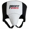 White black groin guard for boxing sparring, wholesale private label