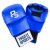 Royal blue karate mitts for martial arts training, wholesale private label