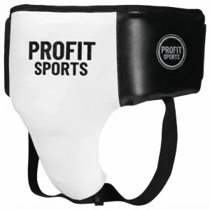 White split groin guard for boxing sparring, wholesale private label