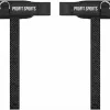 Black white cotton wrist wraps for weightlifting, wholesale private label
