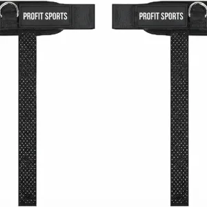 Black white cotton wrist wraps for weightlifting, wholesale private label